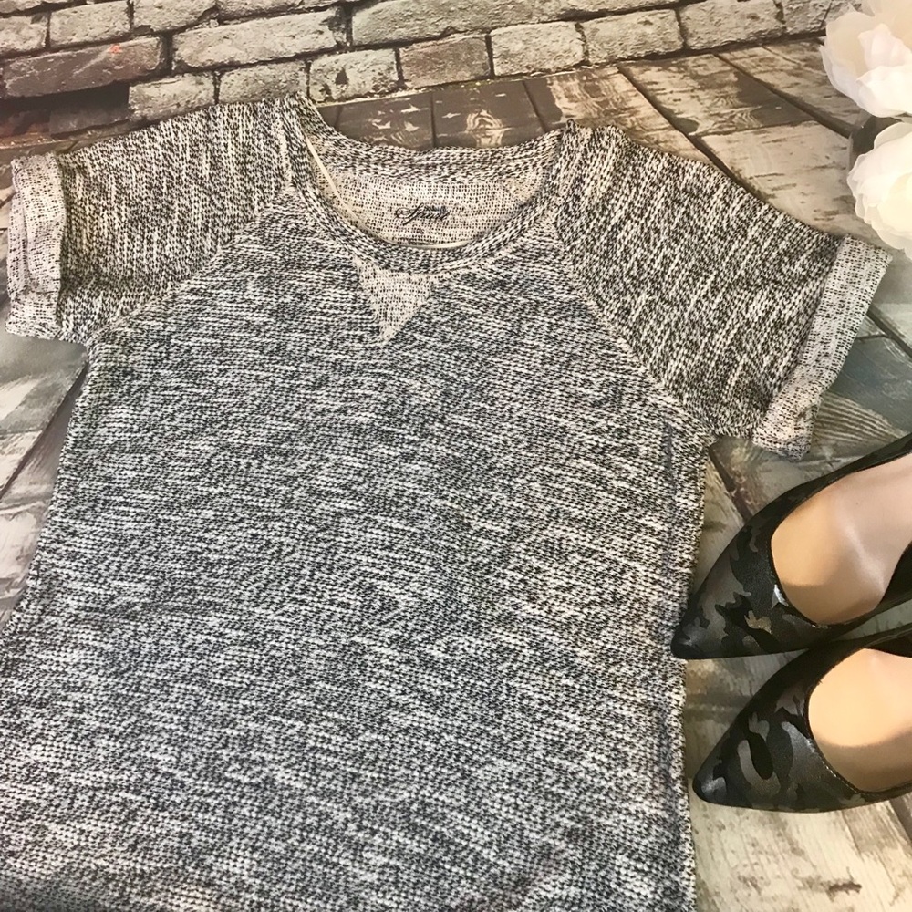 Style & Co. Black White Sport Knit Dress
